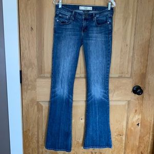 Abercrombie & Fitch perfect stretch jeans.